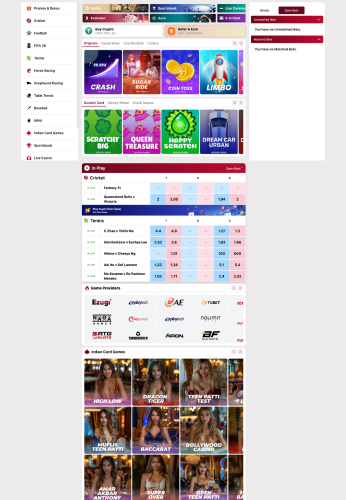 Stake365 B2B panel website preview