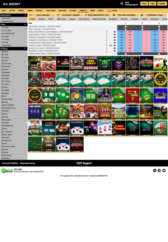 Diamond V2 B2C panel website preview